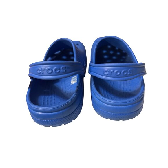 Crocs Womens Classic Clog Blue Slip-On Sandals Size 8 Lightweight Comfort Shoes - Picture 4 of 8